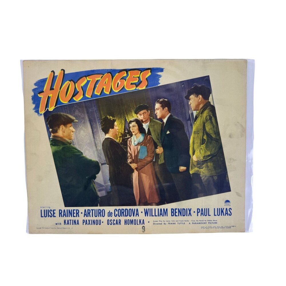 1940s Original Movie Lobby Cards Lot Classic Hollywood Ingrid Bergman Grable - Picture 8 of 12